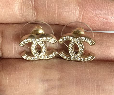 classic chanel earrings cc|chanel earrings classic cc price.